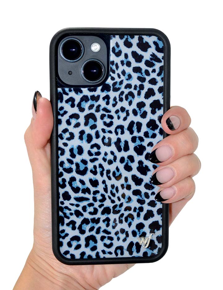 Blue Meow iPhone Case