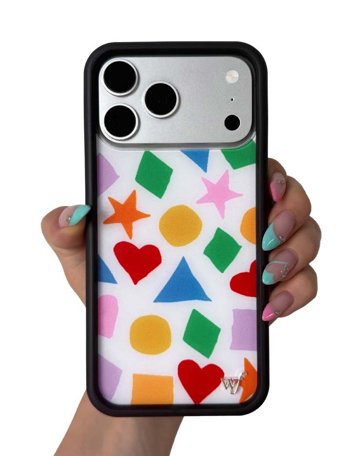 Hand Pic Image 01 Slushy Noobz Shapes and Colors iPhone Case