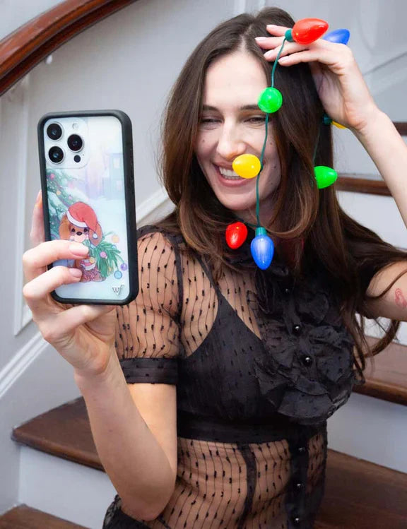 Precious Moments Holiday Pup iPhone Case