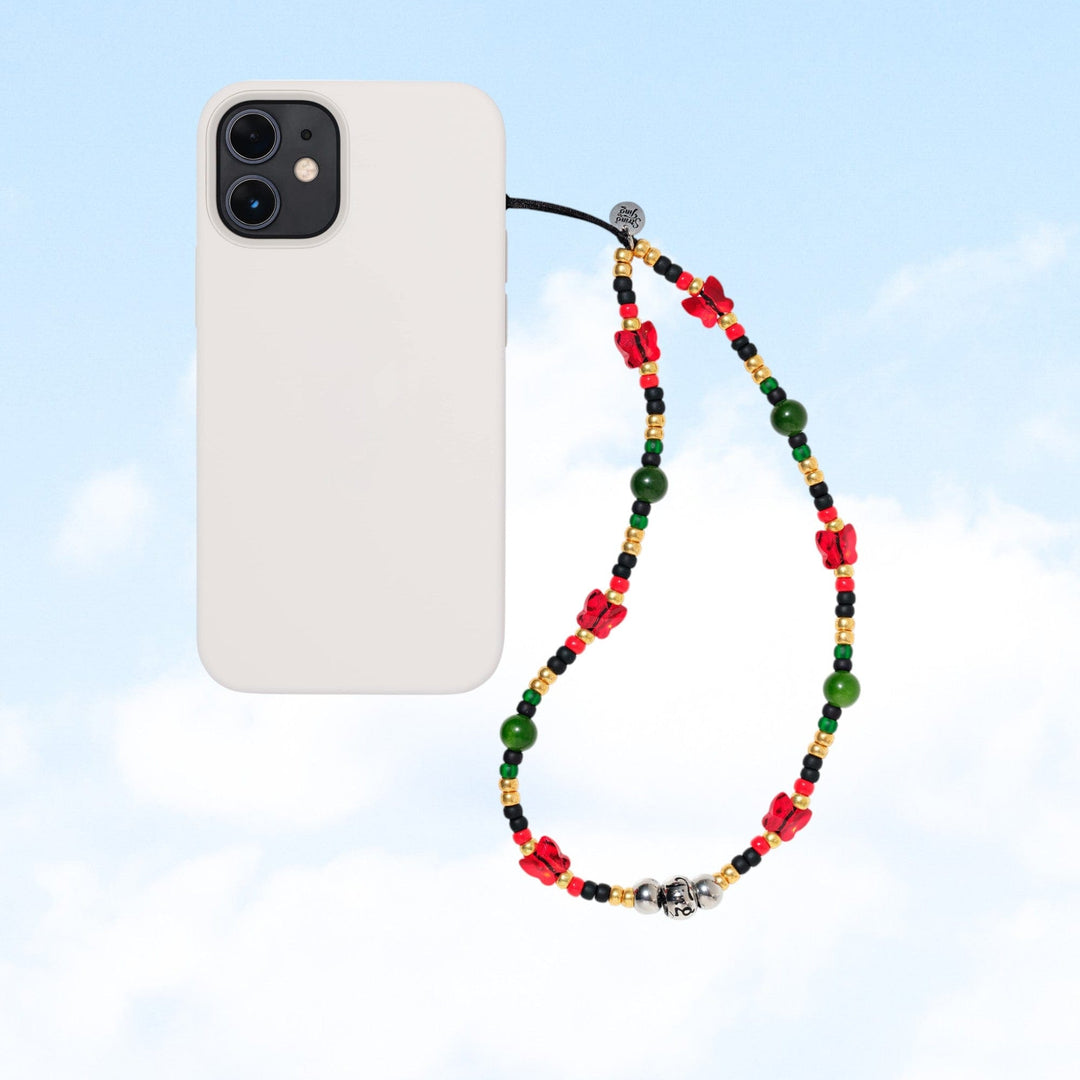 Prosperity Charm Wristlet Phone Strap