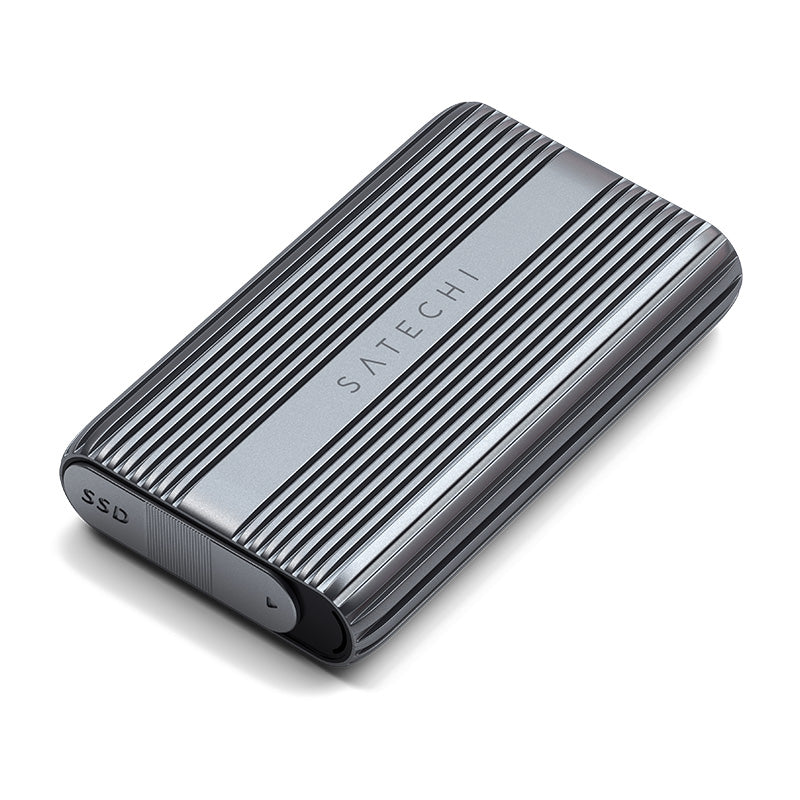 SATECHI USB4 NVMe SSD Pro-behuizing, 40 Gbps Transfer, Tot 16 TB | Tot 16 TB capacity, aluminium housing, Polycarbonate casing, Geschikt voor 2280/2260/2242/2230 mm drives SATECHI USB4 NVMe SSD Pro-behuizing, 40 Gbps Transfer, Tot 16 TB | Tot 16 TB capacity, aluminium housing, Polycarbonate casing, Geschikt voor 2280/2260/2242/2230 mm drives