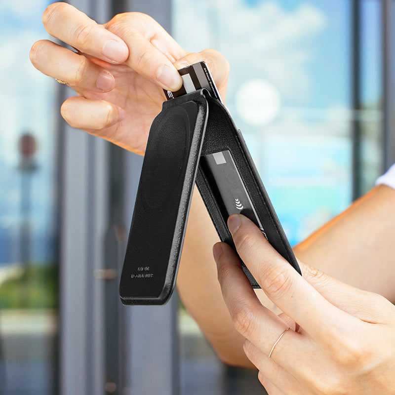 磁吸式皮夾支架