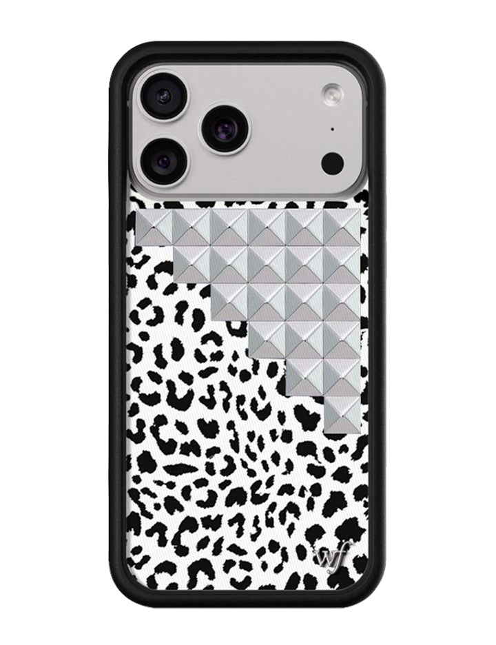 Snow Meow Stud iPhone Case