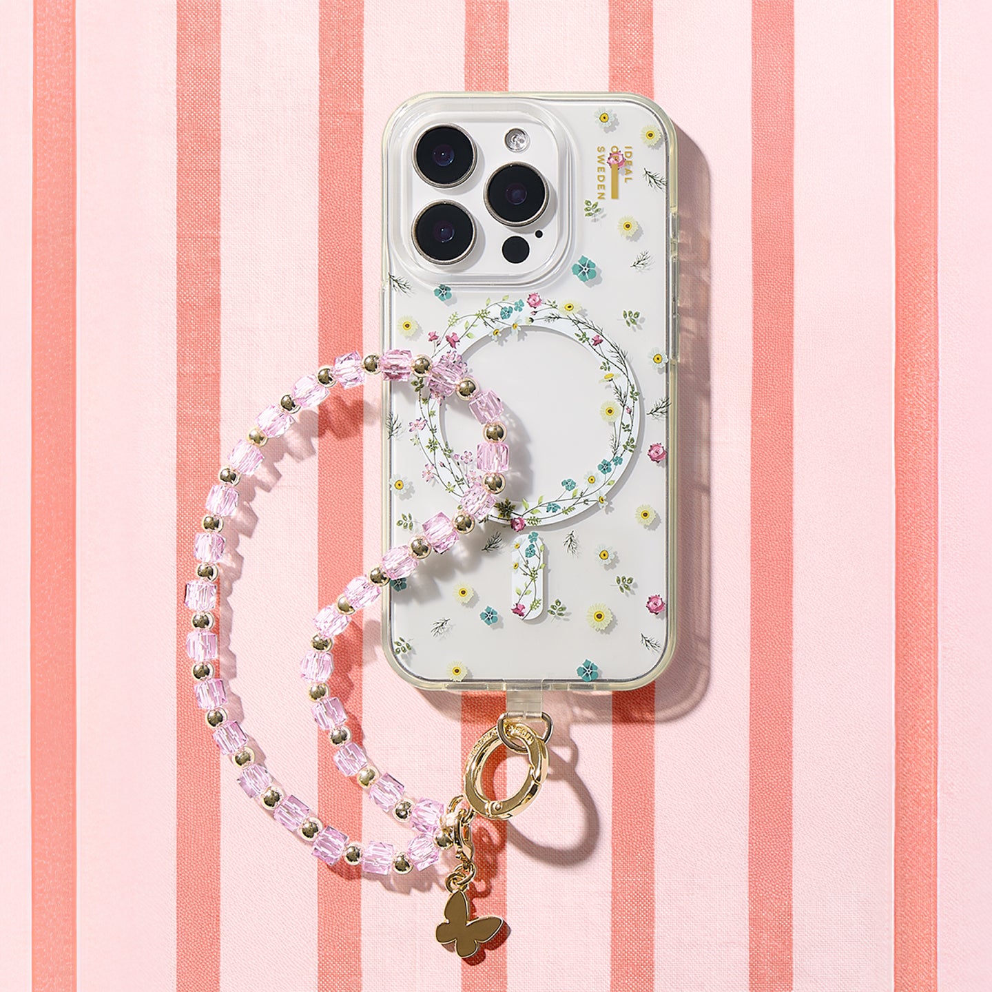 Clear Petite Floral MagSafe Case