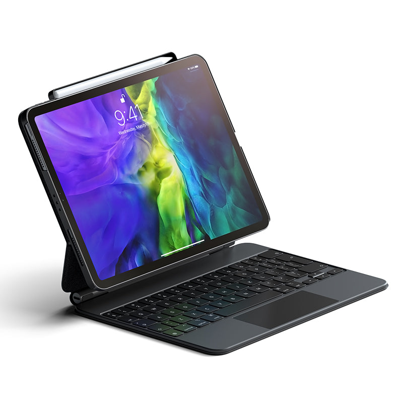 Vegan-Leather Magnetic Case For iPad Pro