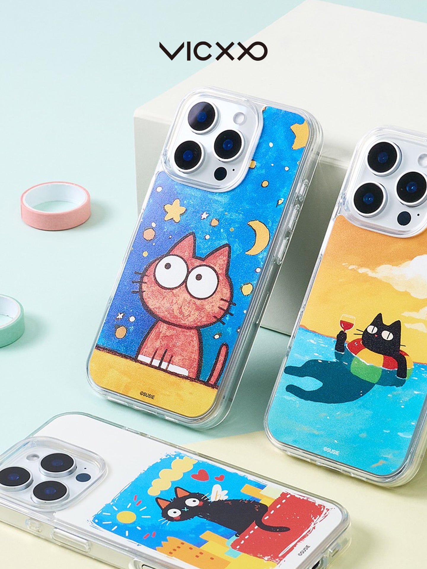 VICXXO Starry Orange Cat TTIBU