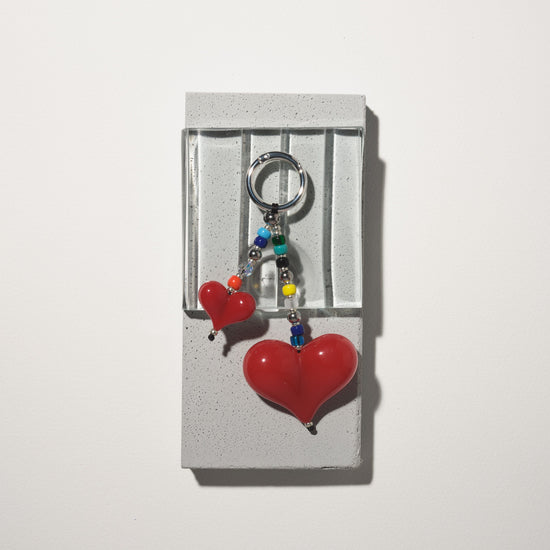 Stringting Big Love Shorty Bag Tag – Bold Heart Design, Durable