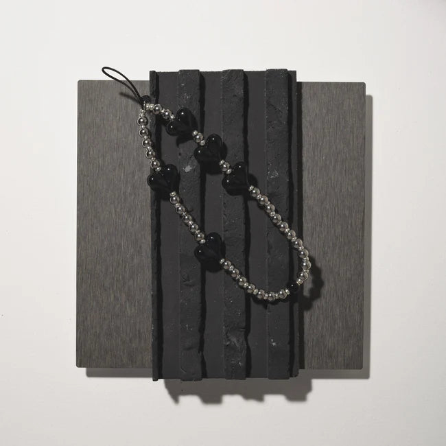 Steel My Heart Midnight Wristlet Phone Strap