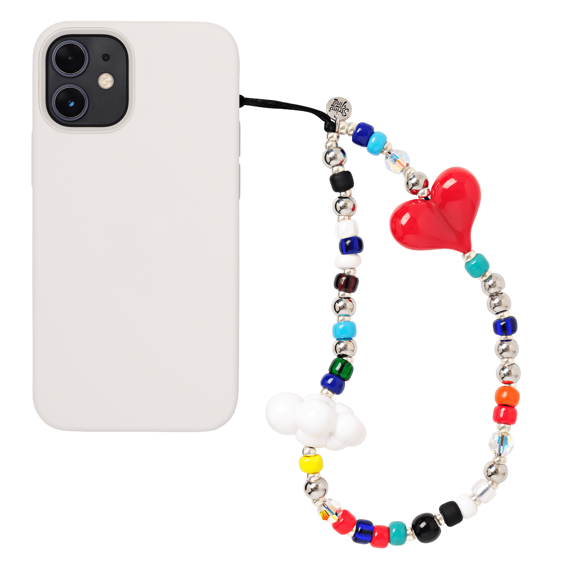 Love in the Clouds Wristlet Phone Strap