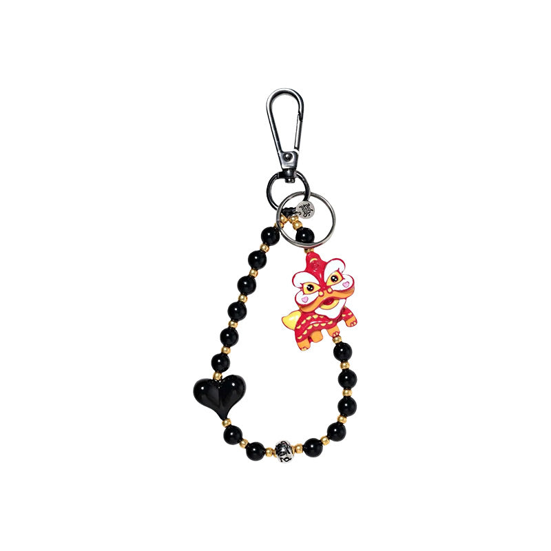 Lion Dance Keychain