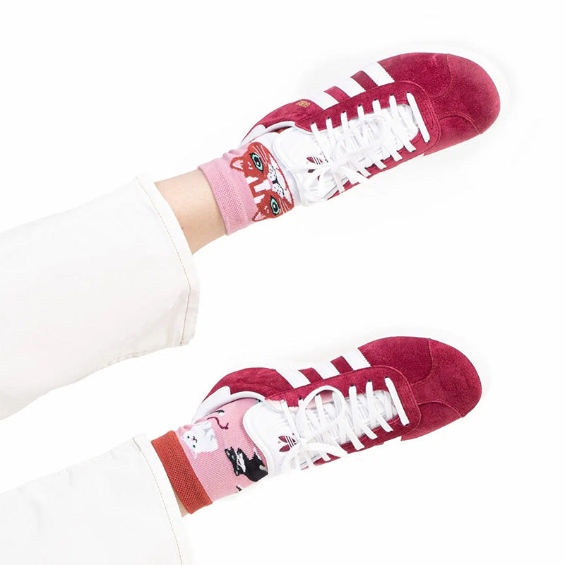 Playful Cat Socks