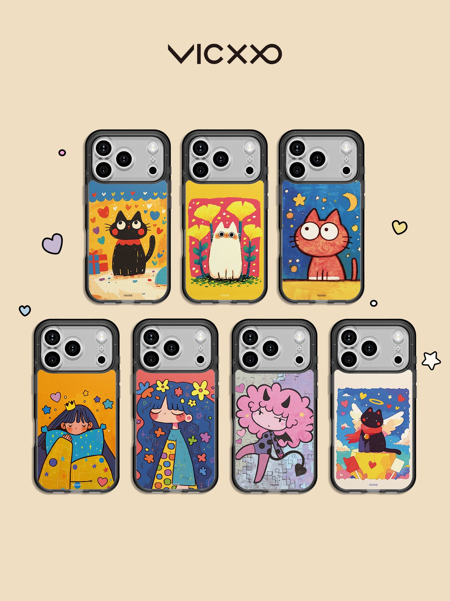 VICXXO Starry Orange Cat TTIBU