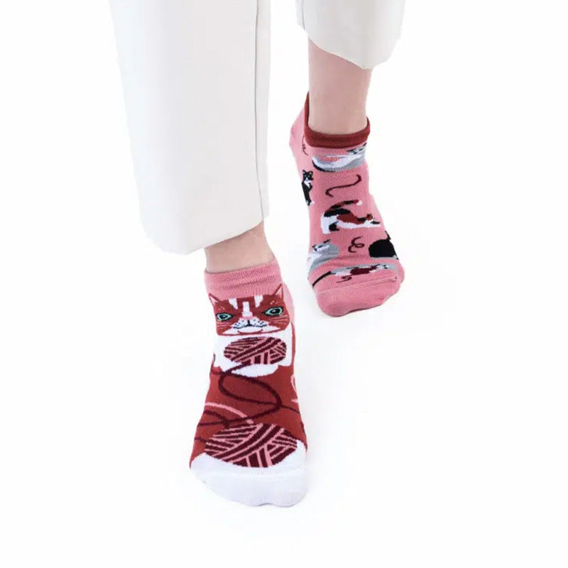 Playful Cat Socks