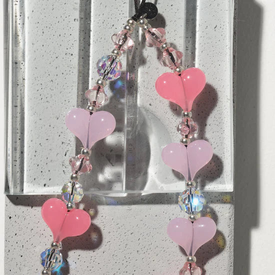 Cherry Blossom Kawaii Wristlet Phone Strap