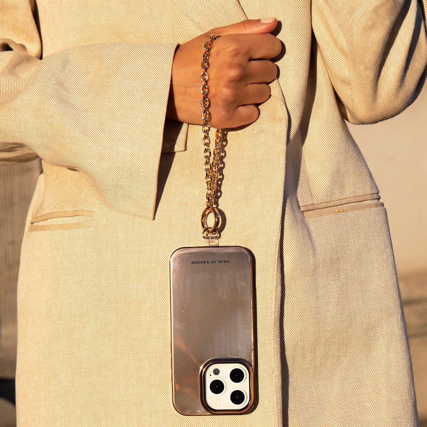 Gold Chain Phone strap