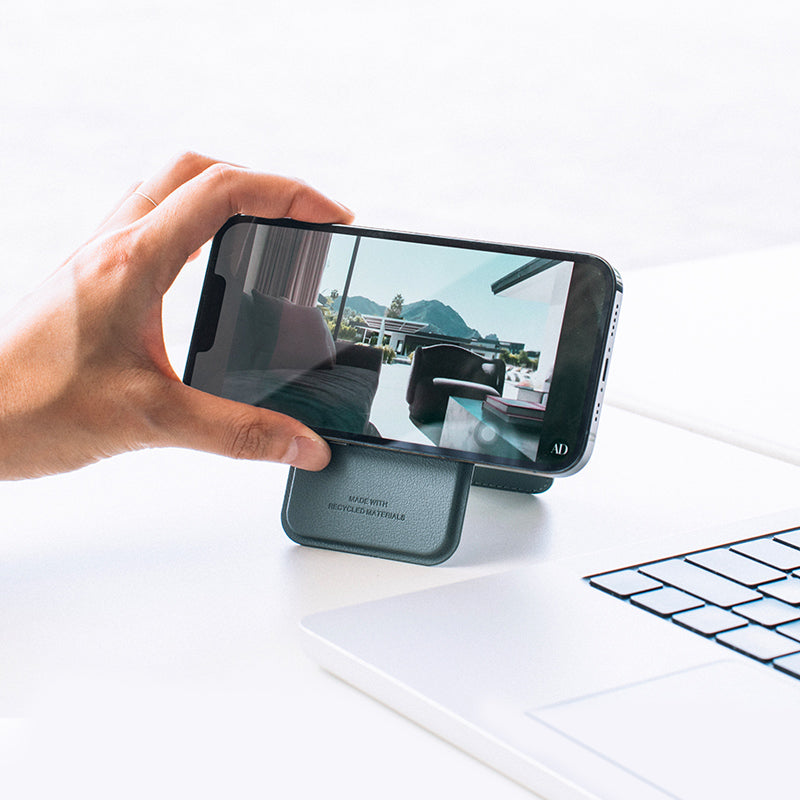 磁吸式皮夾支架