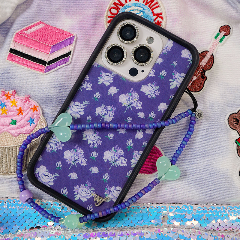 Violet Crush Wristlet Phone Strap
