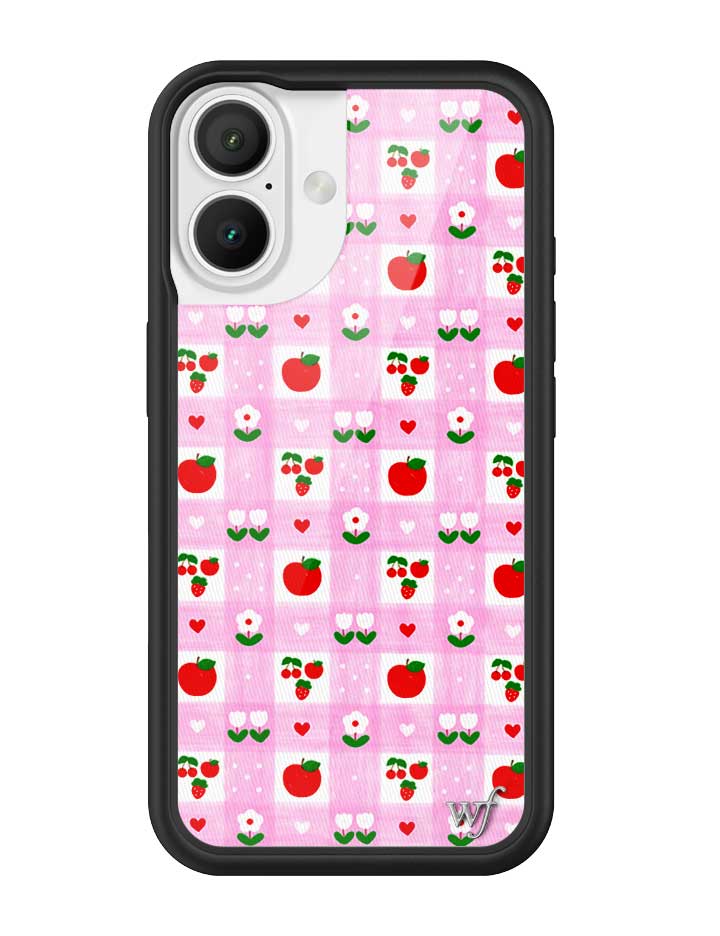 Wildflower iPhone case 16 An Apple A Day Fruit Flowers