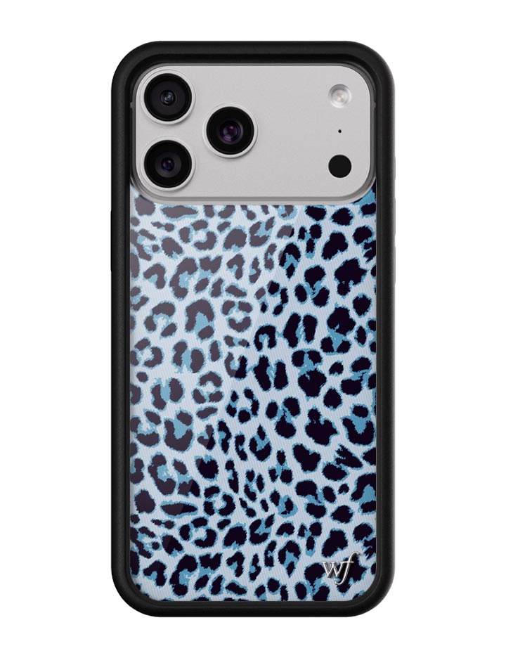 Blue Meow iPhone Case