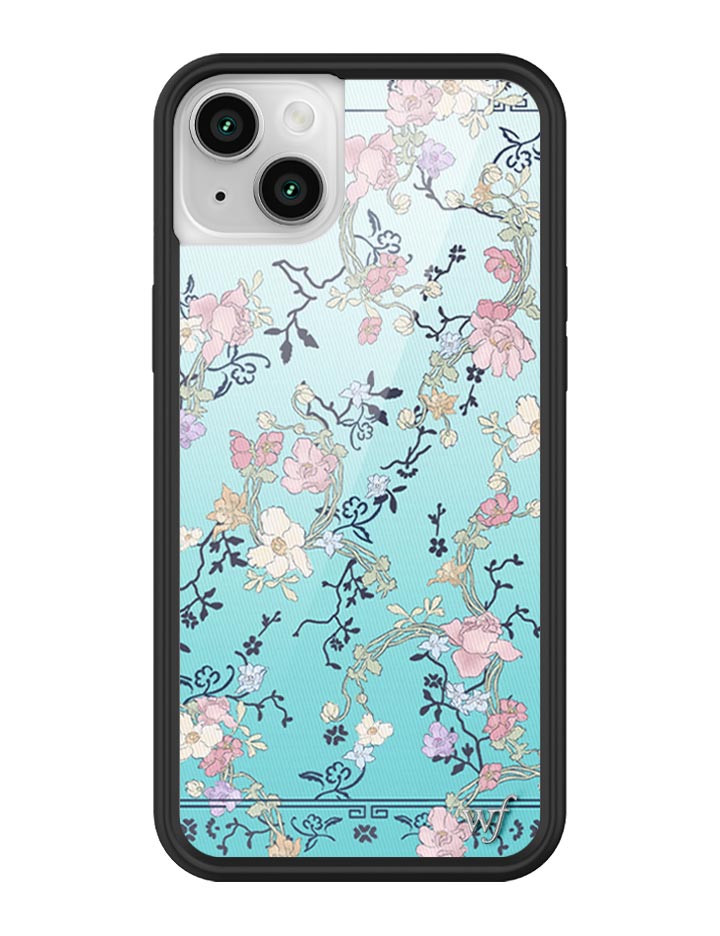 Wildflower Gallery Girlie Blue iPhone 14 Case
