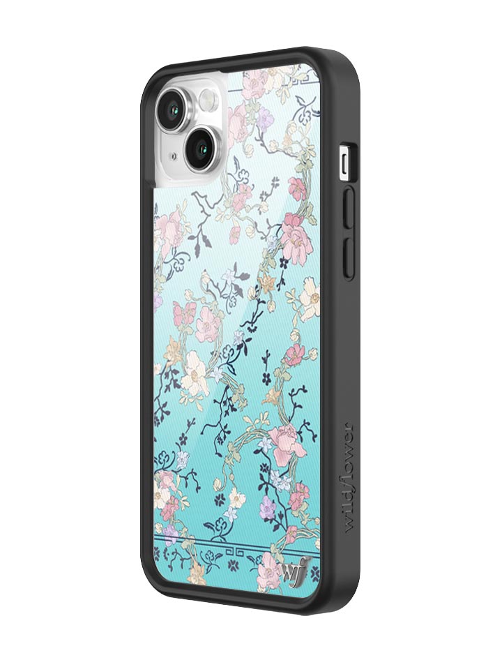 Wildflower Gallery Girlie Blue iPhone 14 Case