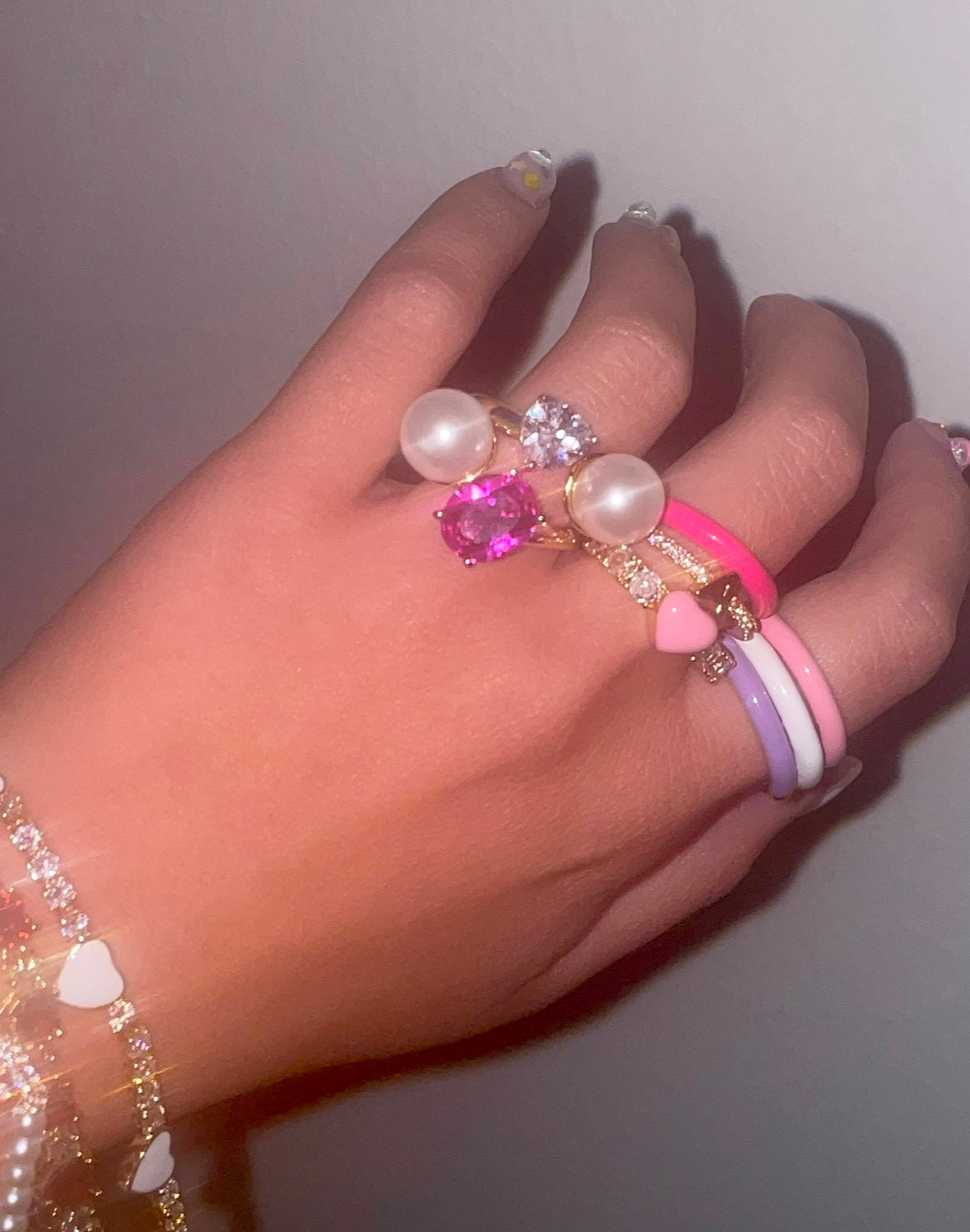 GUMDROP DUO RING (ADJUSTABLE)