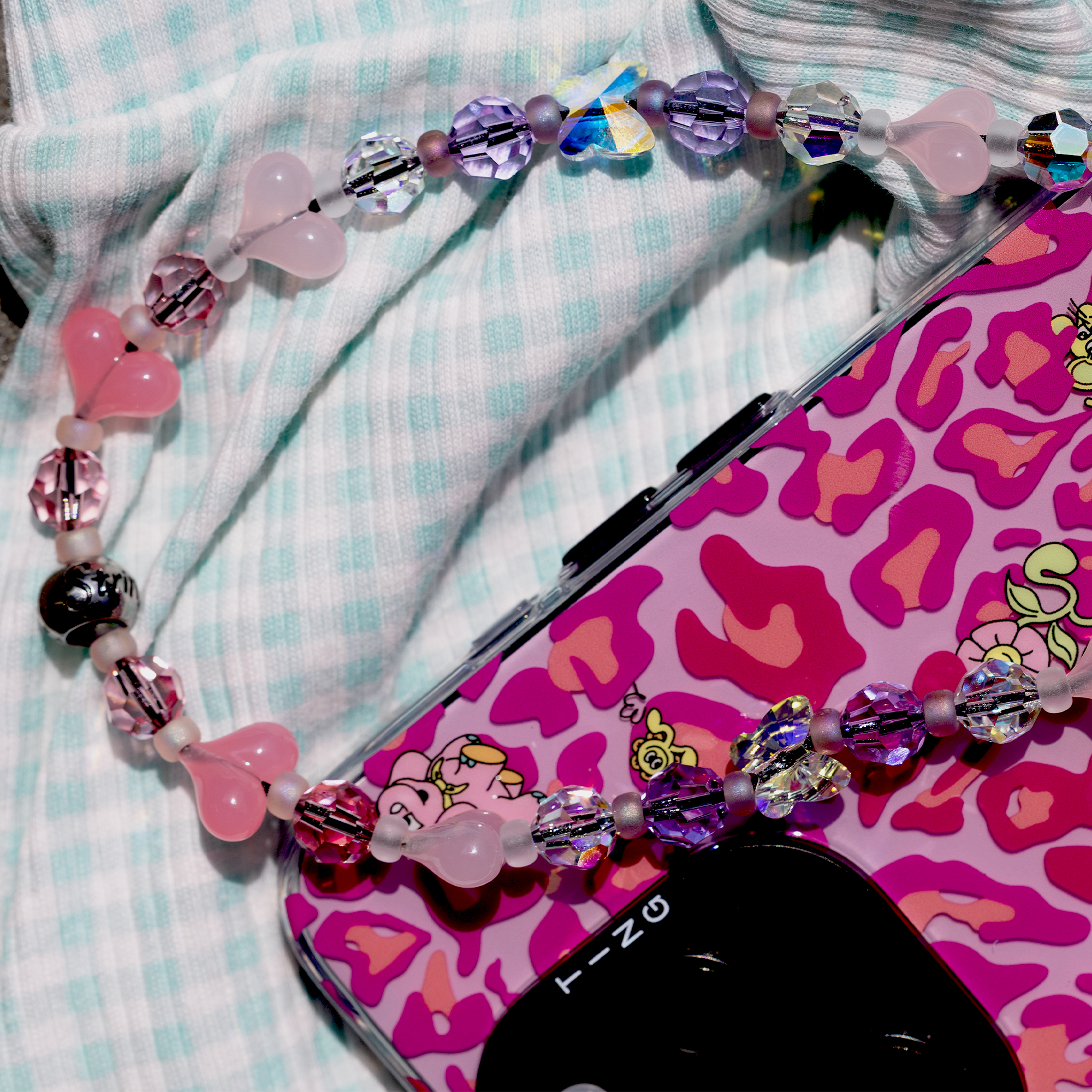 Love Spell Wristlet Phone Strap