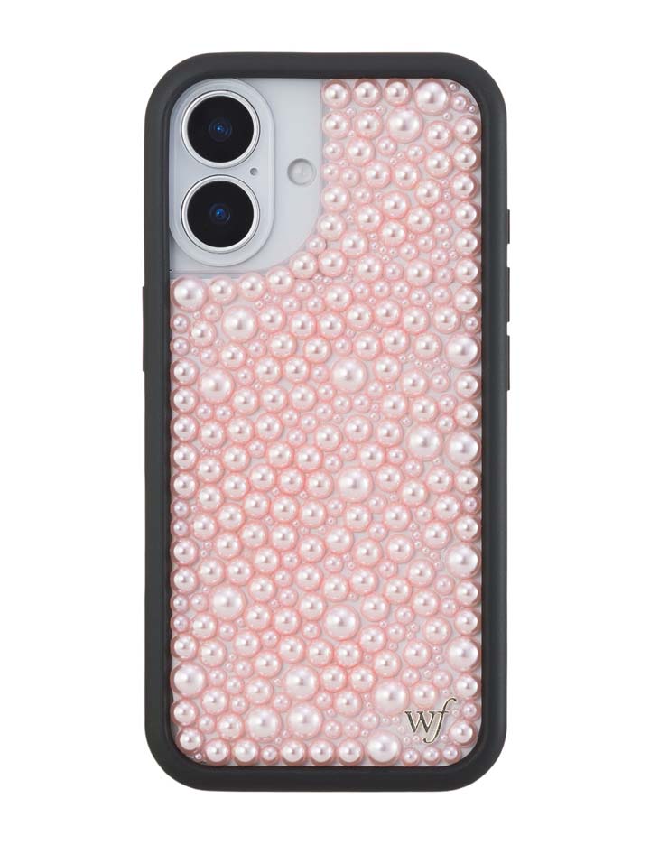 珍珠粉色 iPhone 手機殼