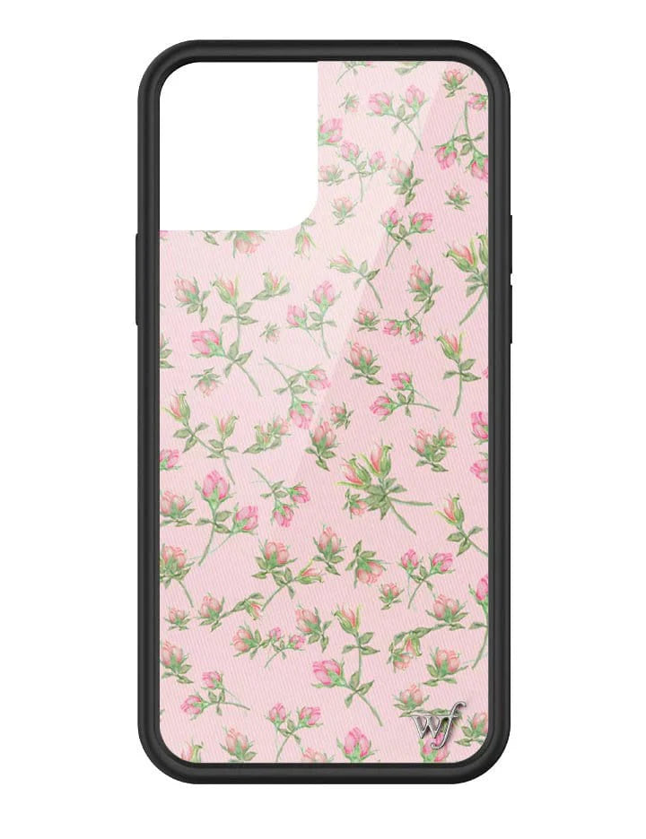 Wildflower Baby Pink Posie Rosie iPhone 12/12 Pro Case