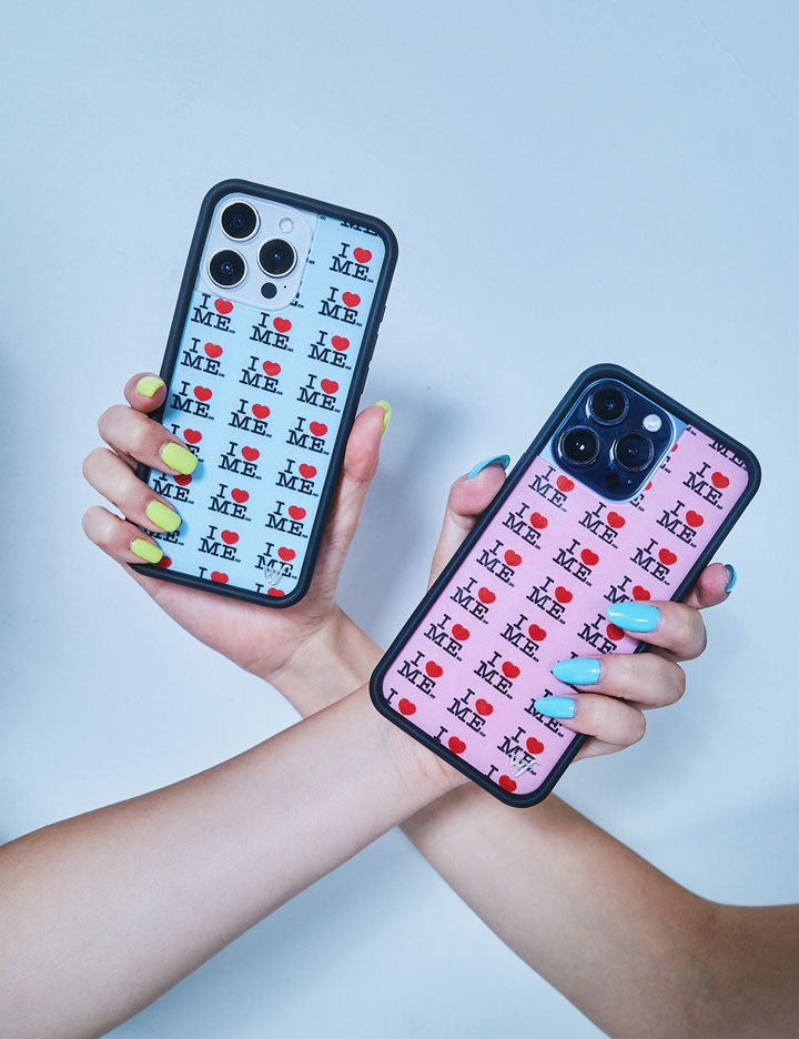 Lifestyle Image 05 I Heart Me iPhone Case | Blue