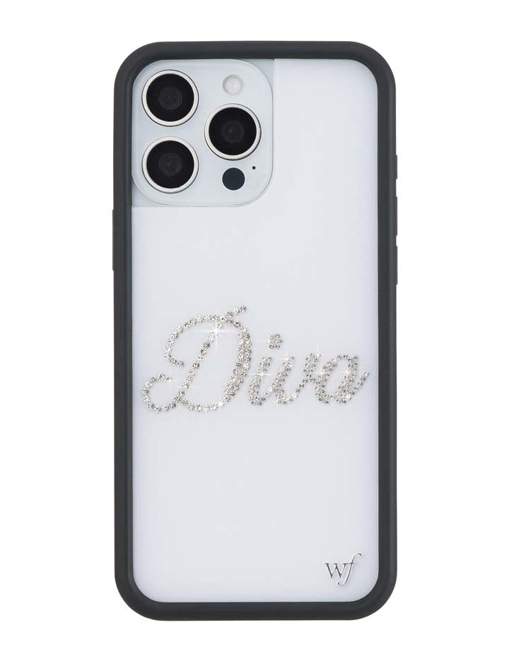 Wildflower iPhone case 16 Pro Max Frankies Bikinis Rhinestone Diva Collab Rhinestones Cute