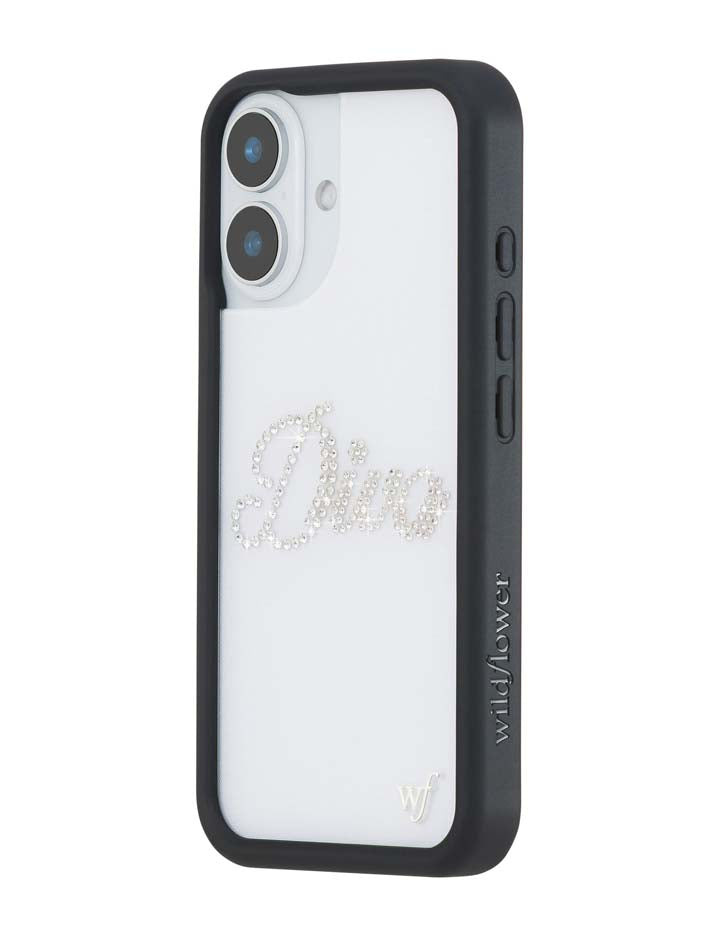 Wildflower iPhone case 17 Frankies Bikinis Rhinestone Diva Collab Rhinestones Cute