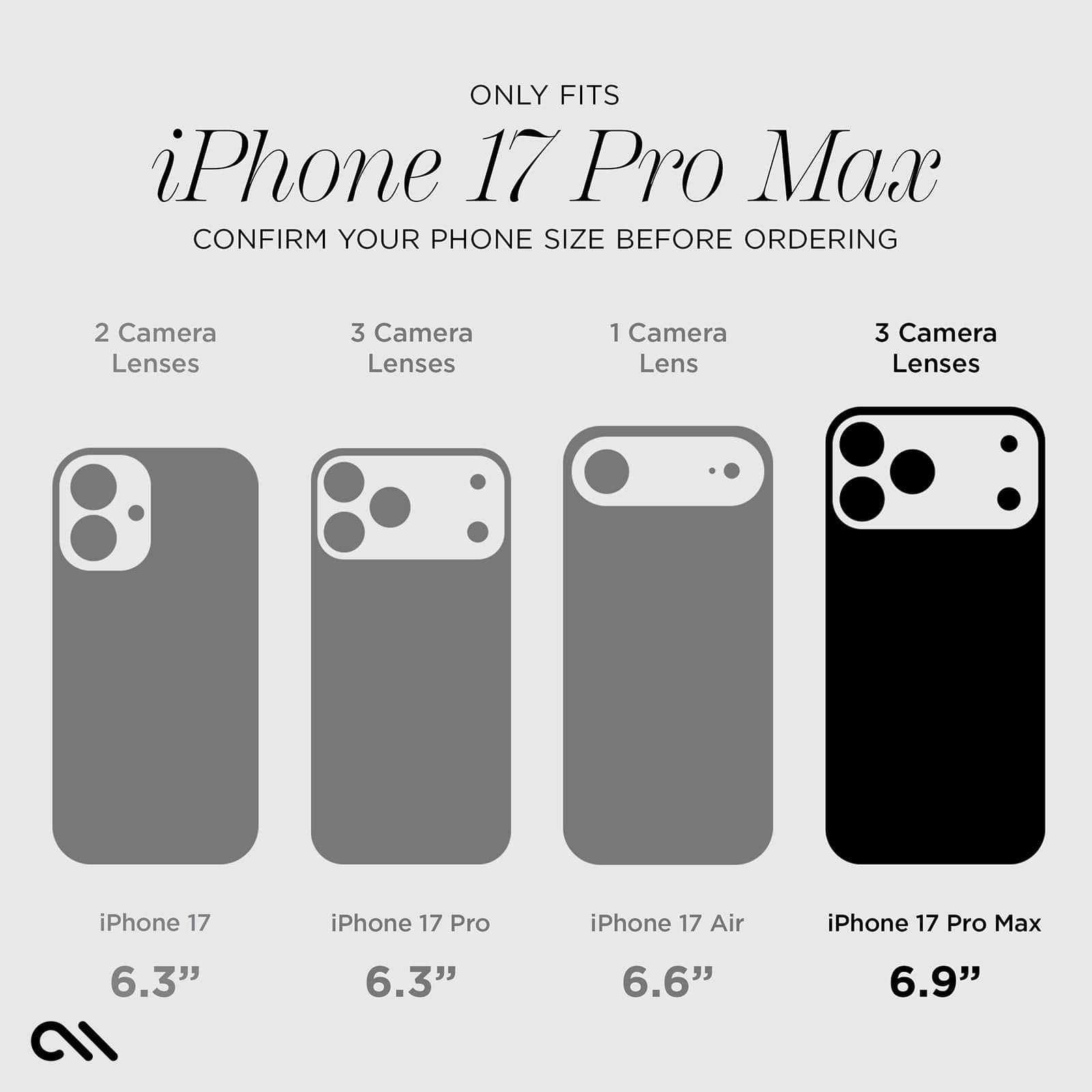 Only fits iPhone 17 Pro Max, confirm your phone size before ordering
color_gold