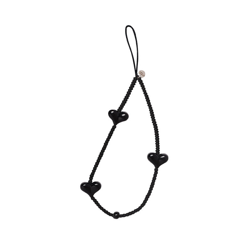 Midnight Request Line Wristlet Phone Strap