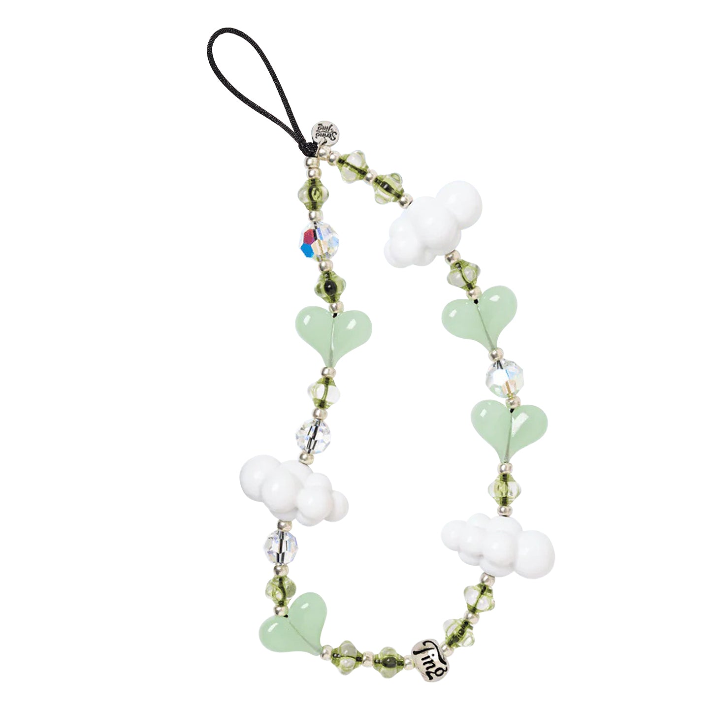 Kawaii in the Sky Jade Wristlet Phone Strap