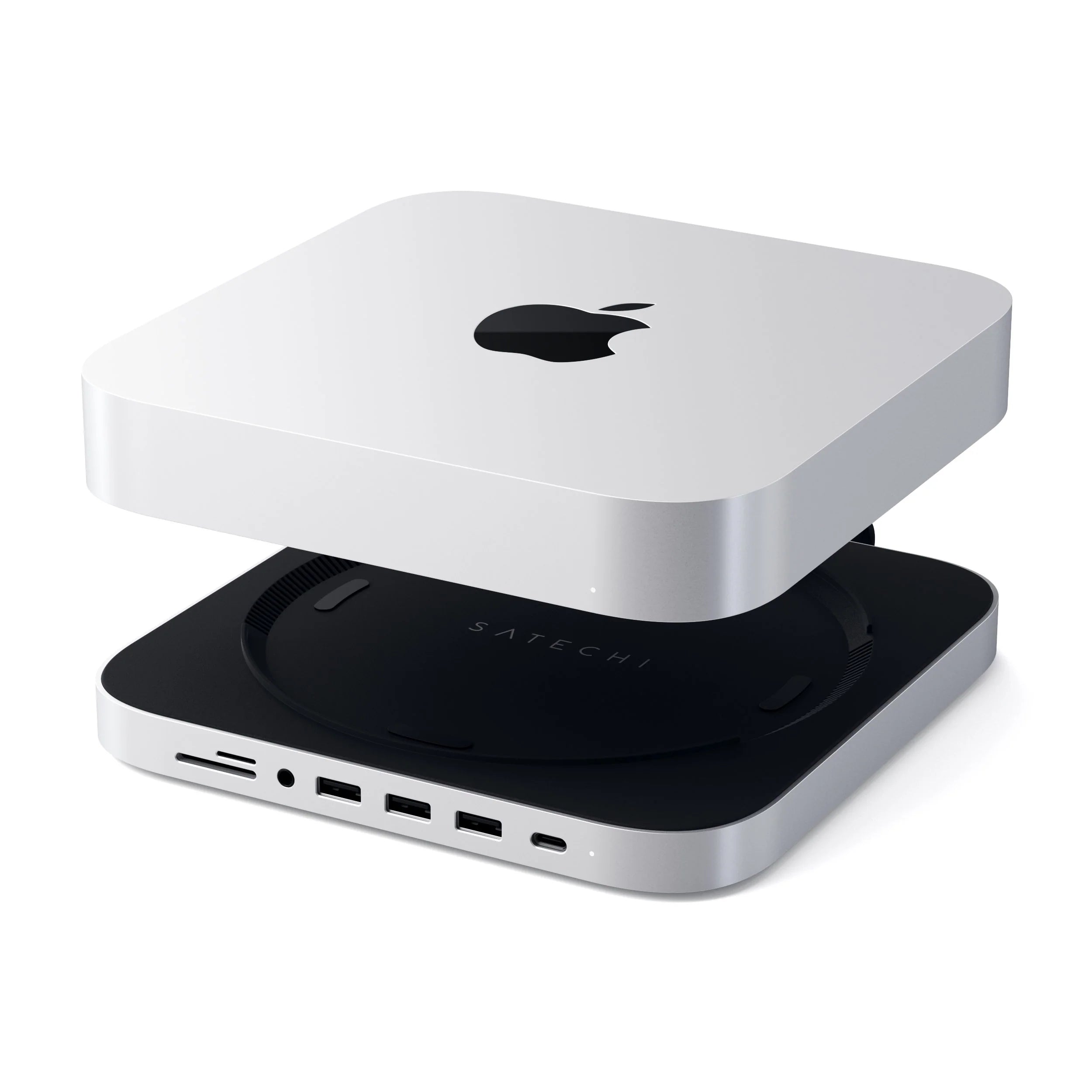 Type-C Aluminum Stand & Hub for Mac Mini