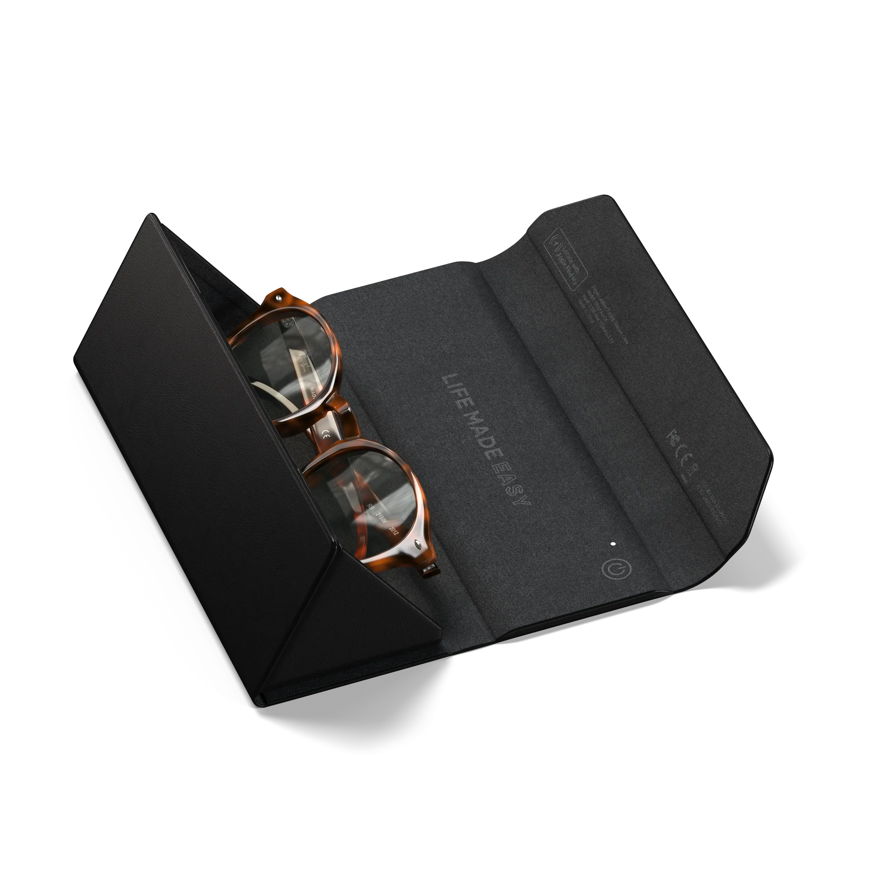 Vegan-Leather FindAll™ Glasses Case
