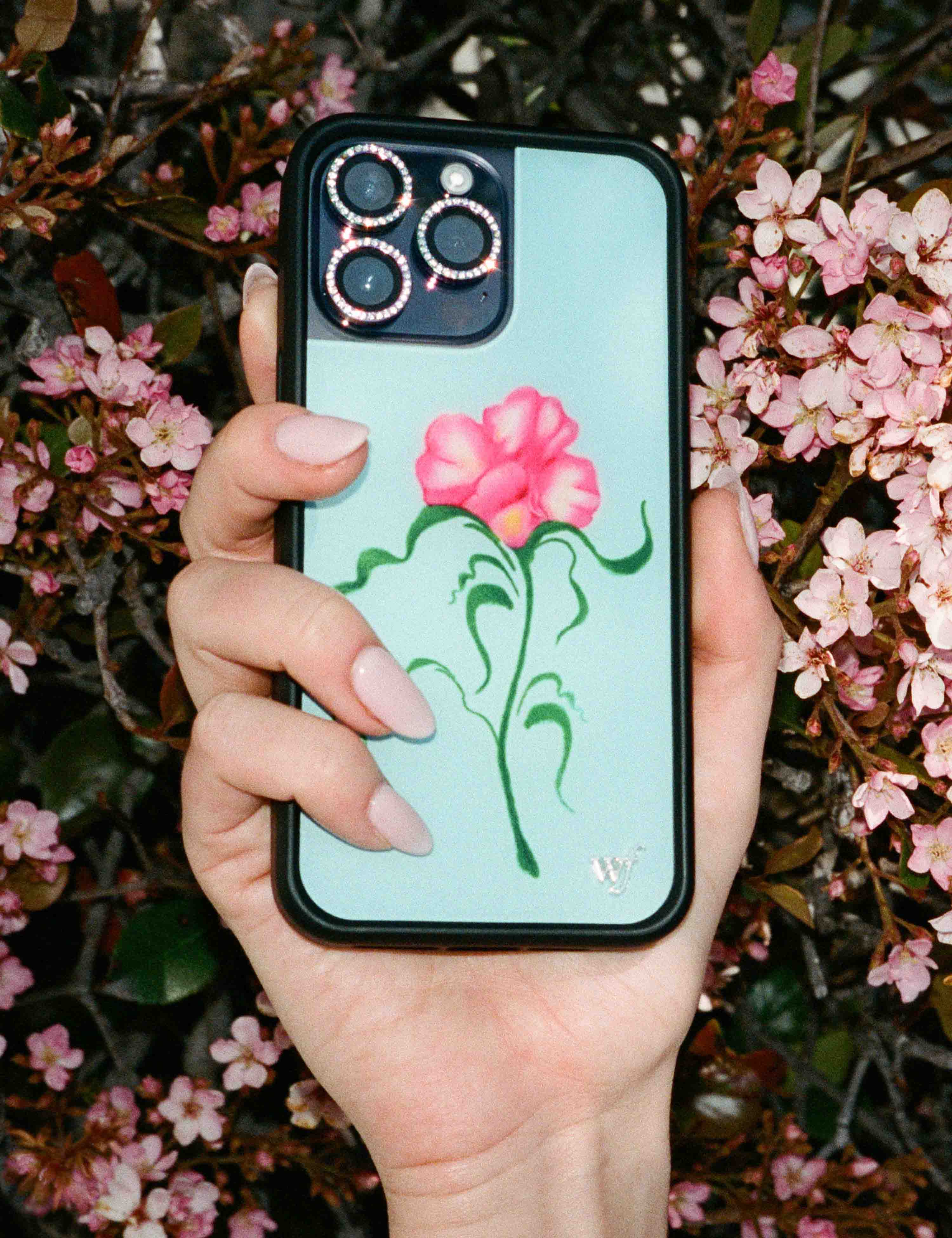 Wildflower Dancing Flower iPhone Case Lifestyle Image 05