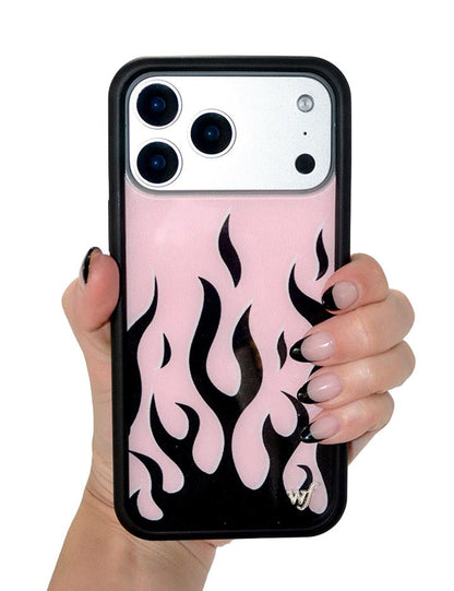 粉紅火焰iPhone手機殼