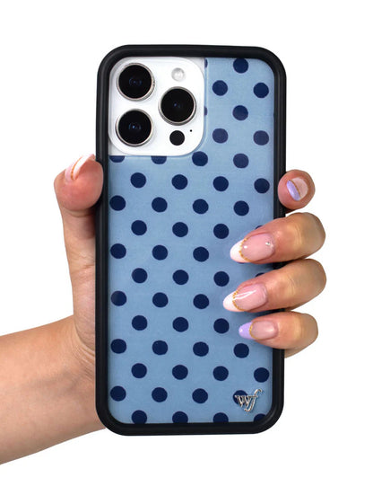 Polka Dot | Blue and Navy Blue