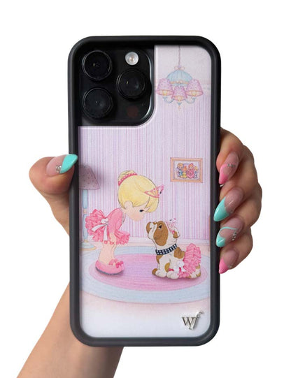 Hand Pic Image 01 Precious Moments Ballerina Bulldog iPhone Case