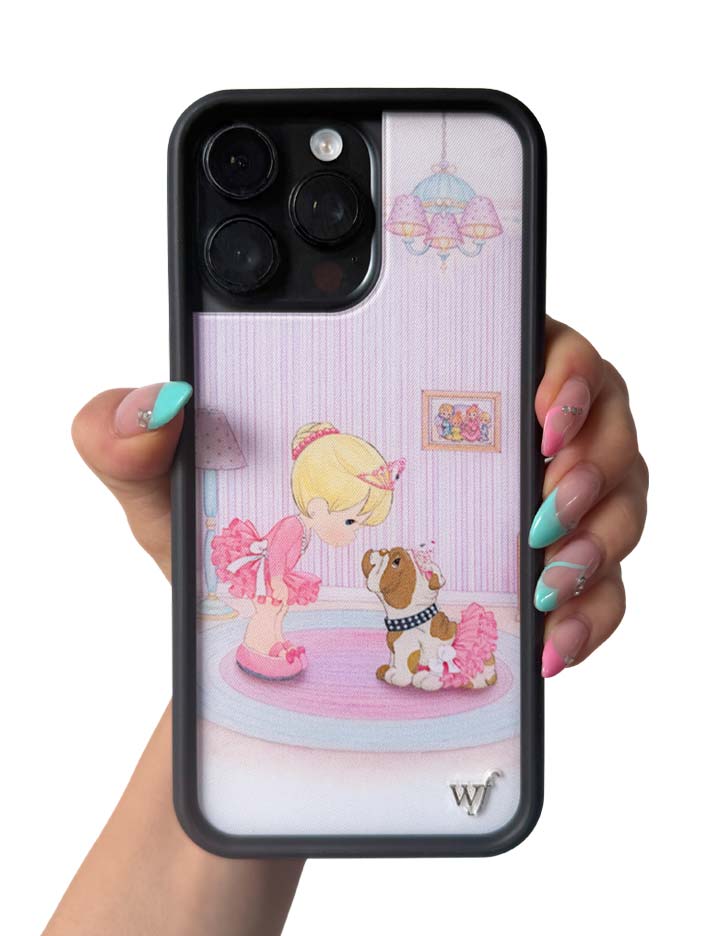 Hand Pic Image 01 Precious Moments Ballerina Bulldog iPhone Case