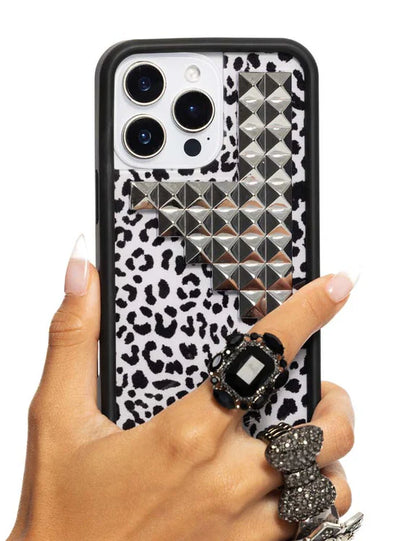Snow Meow Stud iPhone 手機殼