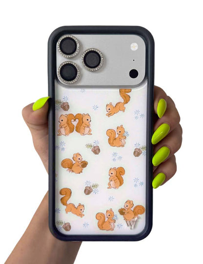 Hand Pic Image 01 Squirrel Friend iPhone Case