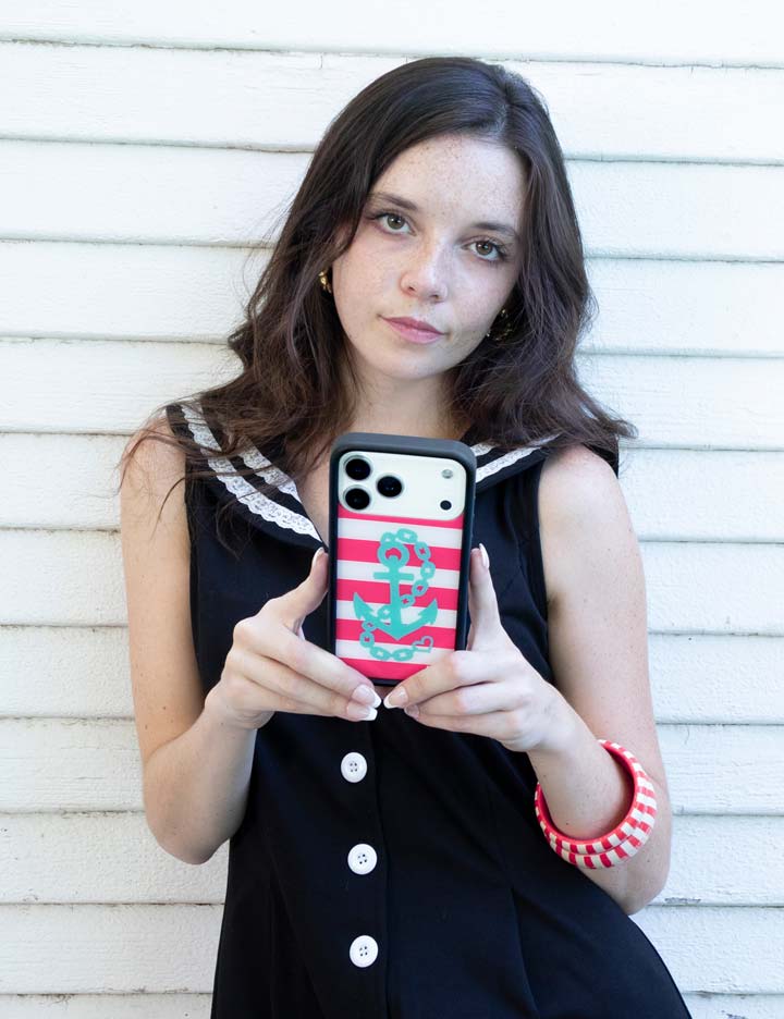 Lifestyle Image 02 Ahoy Babe iPhone Case