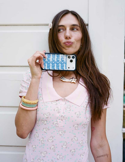 Lifestyle Image 02 Ashley Williams Sugar Packet iPhone Case