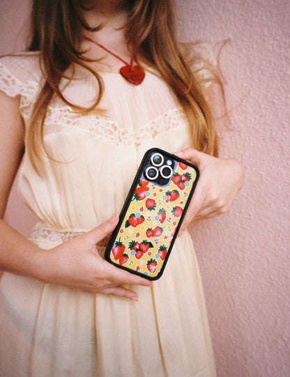 Wildflower Sweet Berries iPhone Case Lifestyle Image 01