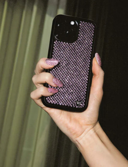 Rhinestone-Pink iPhone Case