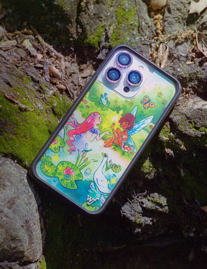 Wildflower Taylor Giavasis Fairies and Mermaids iPhone Case Lifestyle Image 05