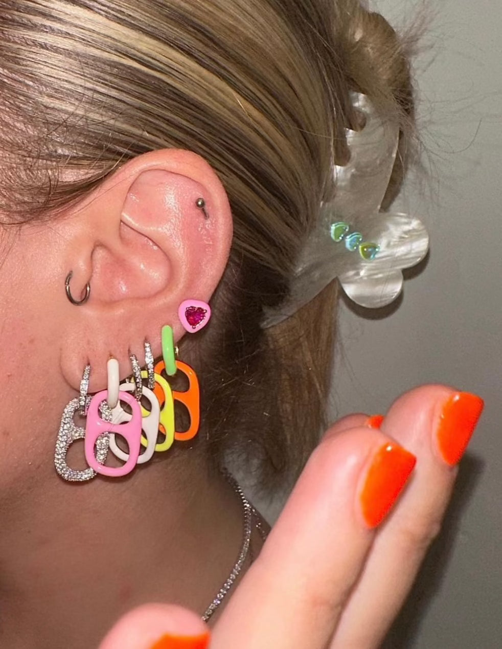 MINI LUCKY STUD EARRING